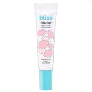 Bliss Fabulips Vegan Balm:Sheer Glow, .41oz, NIB